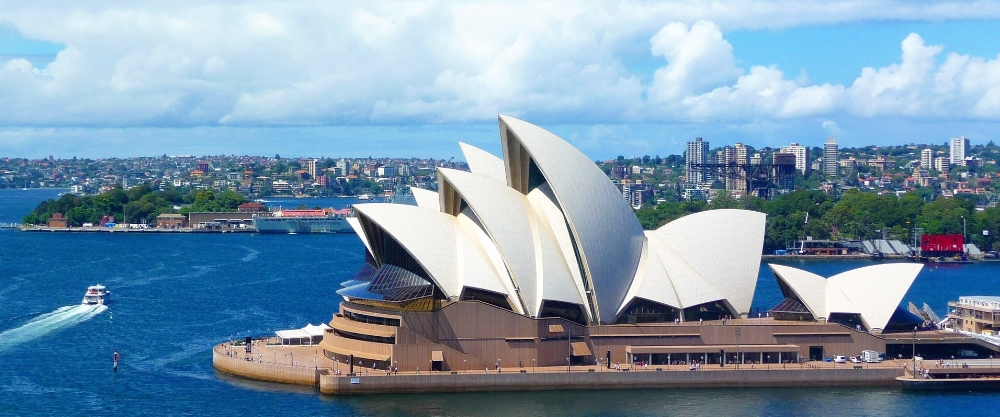 Sydney Opera House and the harbour, an iconic destination for international students in Australia's most famous city.
